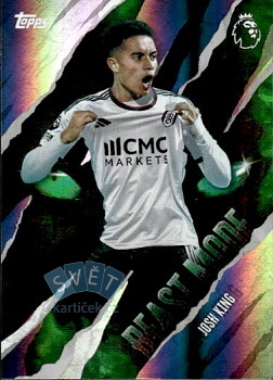 Josh King Fulham Topps Flagship Premier League 2026/27 Beast Mode #BM12