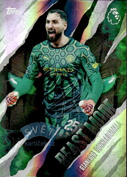 Gianluigi Donnarumma Manchester City Topps Flagship Premier League 2026/27 Beast Mode #BM16