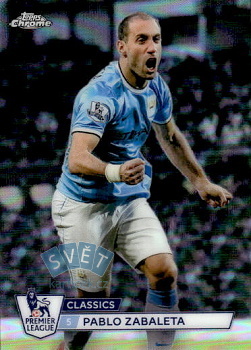 Pablo Zabaleta Manchester City Topps Flagship Premier League 2026/27 Chrome Classics #CC17