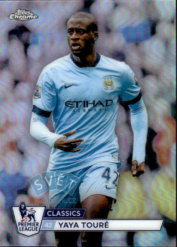 Yaya Toure Manchester City Topps Flagship Premier League 2026/27 Chrome Classics #CC18
