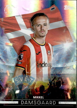 Mikkel Damsgaard Brentford Topps Flagship Premier League 2026/27 Flying the Flag #FF06
