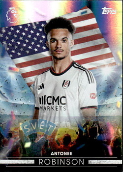 Antonee Robinson Fulham Topps Flagship Premier League 2026/27 Flying the Flag #FF14