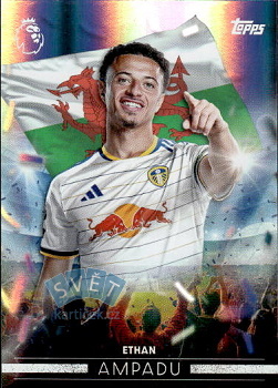 Ethan Ampadu Leeds United Topps Flagship Premier League 2026/27 Flying the Flag #FF15