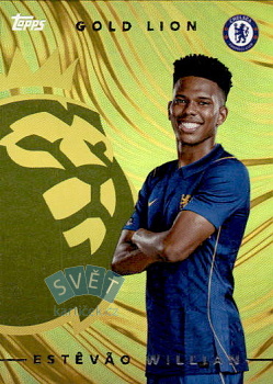 Estevao Willian Chelsea Topps Flagship Premier League 2026/27 Gold Lion #GL08