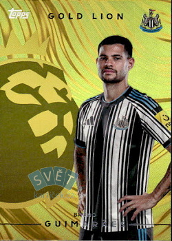 Bruno Guimaraes Newcastle United Topps Flagship Premier League 2026/27 Gold Lion #GL18