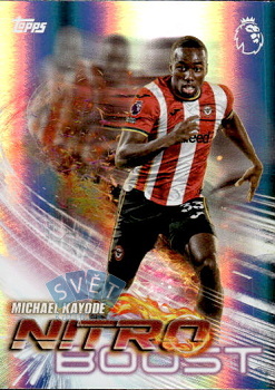 Michael Kayode Brentford Topps Flagship Premier League 2026/27 Nitro Boost #NB05