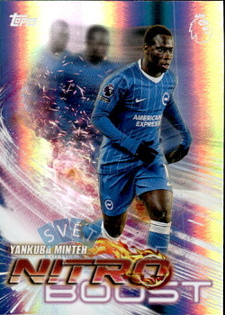 Yankuba Minteh Brighton & Hove Albion Topps Flagship Premier League 2026/27 Nitro Boost #NB06