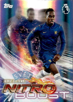Jamie Gittens Chelsea Topps Flagship Premier League 2026/27 Nitro Boost #NB08