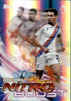 Daniel Munoz Crystal Palace Topps Flagship Premier League 2026/27 Nitro Boost #NB09