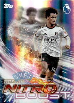 Oscar Bobb Fulham Topps Flagship Premier League 2026/27 Nitro Boost #NB11