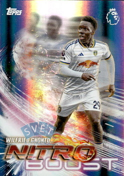 Wilfried Gnonto Leeds United Topps Flagship Premier League 2026/27 Nitro Boost #NB12