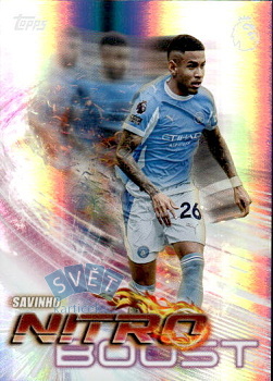 Savinho Manchester City Topps Flagship Premier League 2026/27 Nitro Boost #NB15