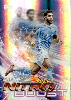 Omar Marmoush Manchester City Topps Flagship Premier League 2026/27 Nitro Boost #NB16