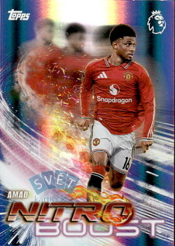 Amad Manchester United Topps Flagship Premier League 2026/27 Nitro Boost #NB17