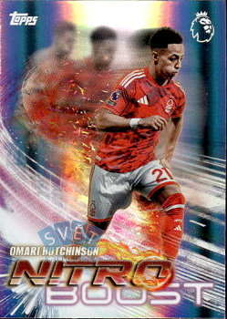 Omari Hutchinson Nottingham Forest Topps Flagship Premier League 2026/27 Nitro Boost #NB20