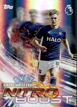 Sindre Walle Egell Ipswich Town Topps Flagship Premier League 2026/27 Nitro Boost #NB24