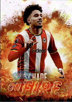 Kevin Schade Brentford Topps Flagship Premier League 2026/27 On Fire #OF04