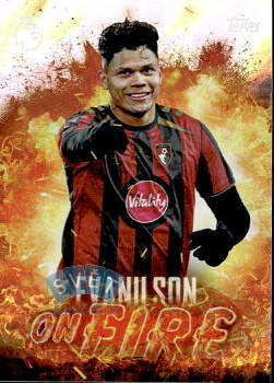 Evanilson AFC Bournemouth Topps Flagship Premier League 2026/27 On Fire #OF08