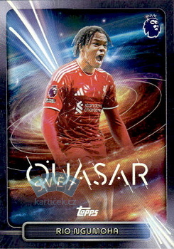 Rio Ngumoha Liverpool Topps Flagship Premier League 2026/27 Quasar #QU10