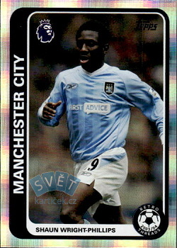 Shaun Wright-Phillips Manchester City Topps Flagship Premier League 2026/27 Retro Threads #RT18