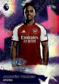Jurrien Timber Arsenal Topps Flagship Premier League 2026/27 Stars of the Premier League #SPL01