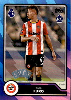 Kaye Furo Brentford Topps Flagship Premier League 2026/27 PL Parallel #72