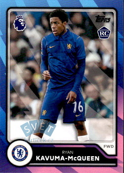 Ryan Kavuma-McQueen Chelsea Topps Flagship Premier League 2026/27 PL Parallel #102