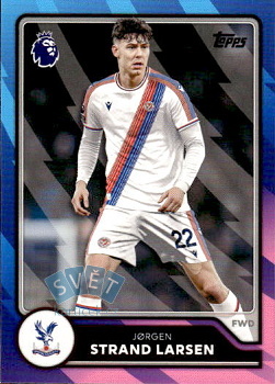Jorgen Strand Larsen Crystal Palace Topps Flagship Premier League 2026/27 PL Parallel #117