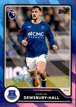 Kiernan Dewsbury-Hall Everton Topps Flagship Premier League 2026/27 PL Parallel #126