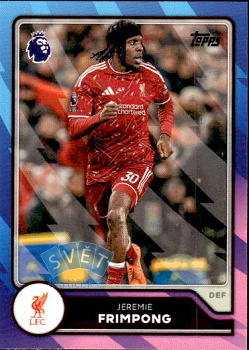 Jeremle Frimpong Liverpool Topps Flagship Premier League 2026/27 PL Parallel #164