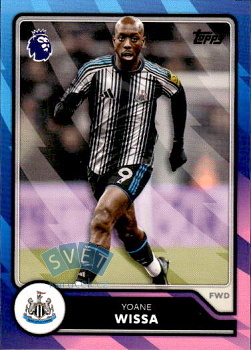 Yoane Wissa Newcastle United Topps Flagship Premier League 2026/27 PL Parallel #214