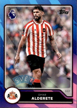 Omar Alderete Sunderland Topps Flagship Premier League 2026/27 PL Parallel #233