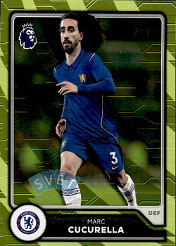 Marc Cucurella Chelsea Topps Flagship Premier League 2026/27 Yellow Voltage Parallel #93