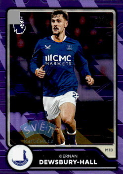Kiernan Dewsbury-Hall Everton Topps Flagship Premier League 2026/27 Purple Voltage Parallel #126