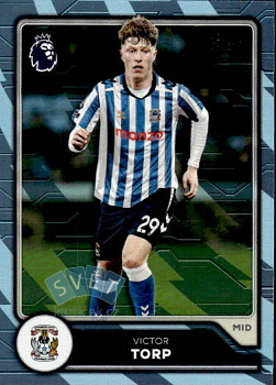 Victor Torp Coventry City Topps Flagship Premier League 2026/27 Blue Voltage Parallel #265
