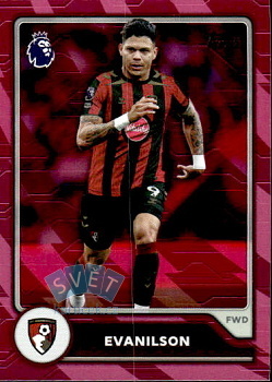 Evanilson AFC Bournemouth Topps Flagship Premier League 2026/27 Pink Voltage Parallel #62