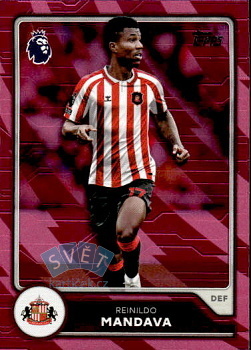 Reinildo Mandava Sunderland Topps Flagship Premier League 2026/27 Pink Voltage Parallel #232