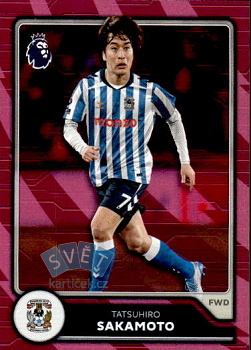 Tatsuhiro Sakamoto Coventry City Topps Flagship Premier League 2026/27 Pink Voltage Parallel #270