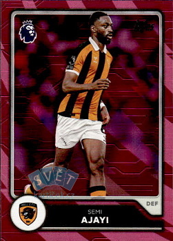 Semi Ajayi Hull City Topps Flagship Premier League 2026/27 Pink Voltage Parallel #291