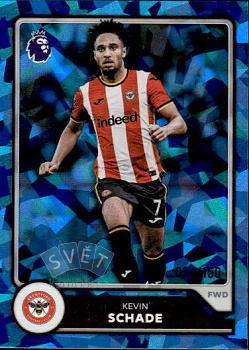 Kevin Schade Brentford Topps Flagship Premier League 2026/27 Blue Mini-Diamonds /150 #73
