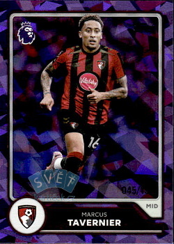 Marcus Tavernier AFC Bournemouth Topps Flagship Premier League 2026/27 Purple Mini-Diamonds /199 #53