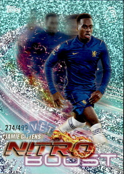 Jamie Gittens Chelsea Topps Flagship Premier League 2026/27 Nitro Boost /499 #NB08