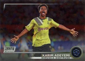 Karim Adeyemi Borussia Dortmund Topps Stadium Club Chrome UEFA Club Competitions 2022/23 #27