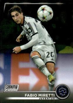 Fabio Miretti Juventus FC Topps Stadium Club Chrome UEFA Club Competitions 2022/23 #36