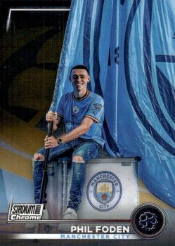 Phil Foden Manchester City Topps Stadium Club Chrome UEFA Club Competitions 2022/23 #47