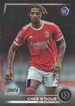 Cher N'dour SL Benfica Topps Stadium Club Chrome UEFA Club Competitions 2022/23 #63