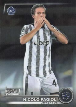 Nicolo Fagioli Juventus FC Topps Stadium Club Chrome UEFA Club Competitions 2022/23 #65