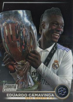 Eduardo Camavinga Real Madrid Topps Stadium Club Chrome UEFA Club Competitions 2022/23 #67