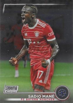 Sadio Mane Bayern Munchen Topps Stadium Club Chrome UEFA Club Competitions 2022/23 #71