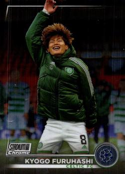 Kyogo Furuhashi Celtic Glasgow Topps Stadium Club Chrome UEFA Club Competitions 2022/23 #86